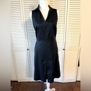 Ann Taylor Elegant Black Sleeveless Dress 6